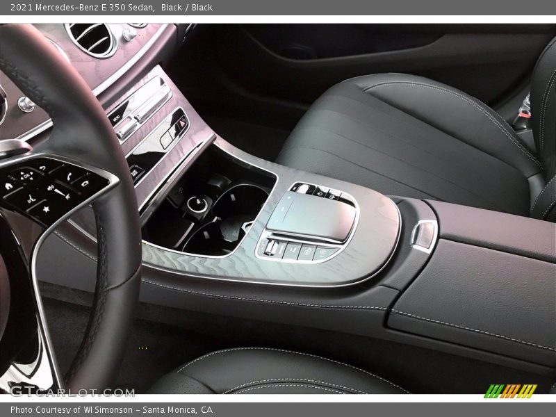 Controls of 2021 E 350 Sedan