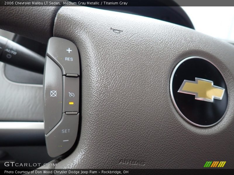 Medium Gray Metallic / Titanium Gray 2006 Chevrolet Malibu LT Sedan