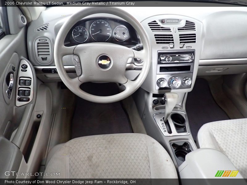 Medium Gray Metallic / Titanium Gray 2006 Chevrolet Malibu LT Sedan