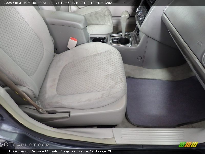 Medium Gray Metallic / Titanium Gray 2006 Chevrolet Malibu LT Sedan