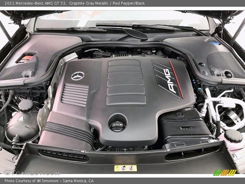  2021 AMG GT 53 Engine - 3.0 Liter AMG Twin-Scroll Turbocharged DOHC 24-Valve VVT Inline 6 Cylinder