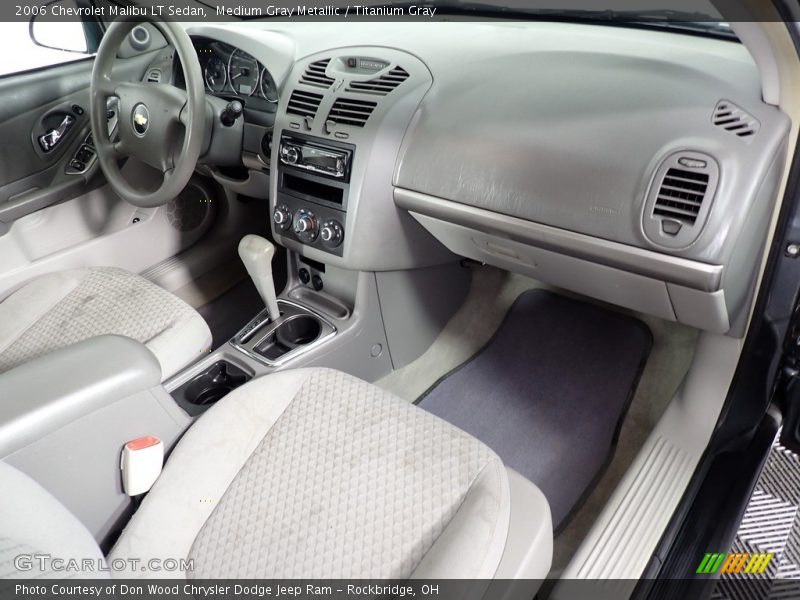 Medium Gray Metallic / Titanium Gray 2006 Chevrolet Malibu LT Sedan