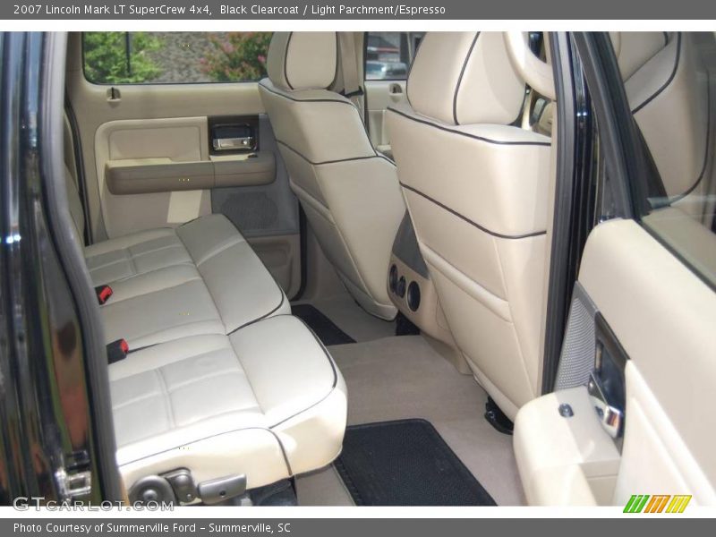 Black Clearcoat / Light Parchment/Espresso 2007 Lincoln Mark LT SuperCrew 4x4