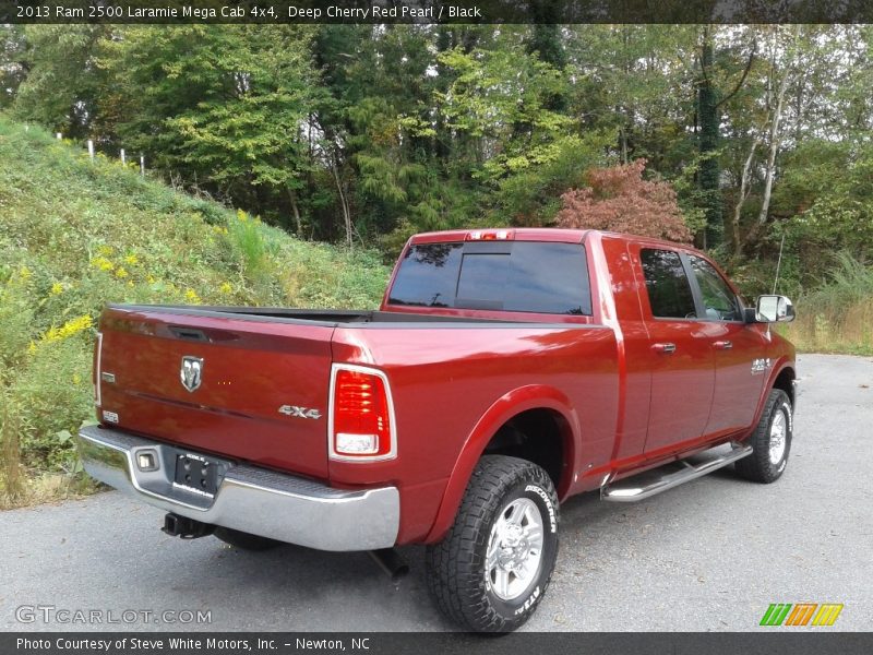 Deep Cherry Red Pearl / Black 2013 Ram 2500 Laramie Mega Cab 4x4