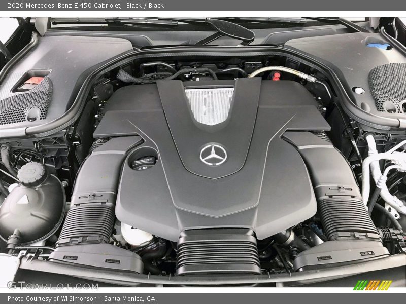 Black / Black 2020 Mercedes-Benz E 450 Cabriolet