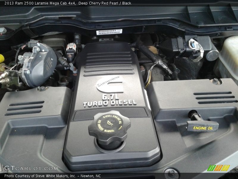  2013 2500 Laramie Mega Cab 4x4 Engine - 6.7 Liter OHV 24-Valve Cummins VGT Turbo-Diesel Inline 6 Cylinder