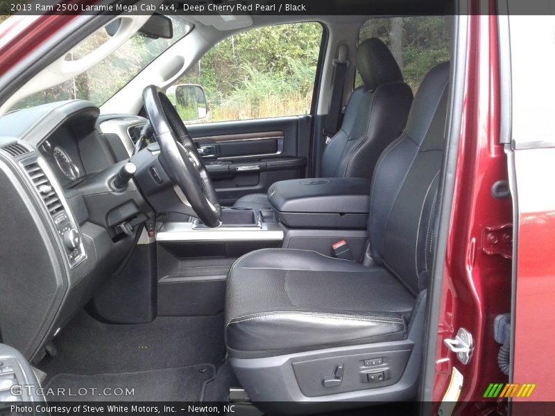 Front Seat of 2013 2500 Laramie Mega Cab 4x4