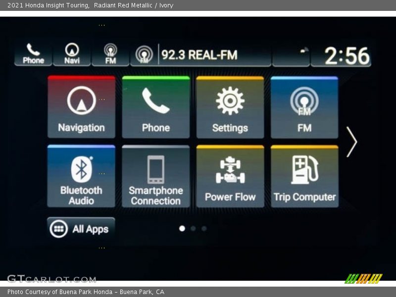 Radiant Red Metallic / Ivory 2021 Honda Insight Touring