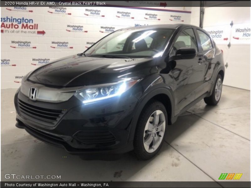 Crystal Black Pearl / Black 2020 Honda HR-V EX AWD