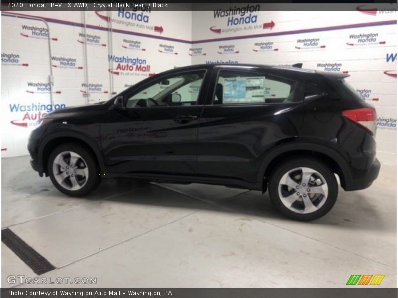 Crystal Black Pearl / Black 2020 Honda HR-V EX AWD