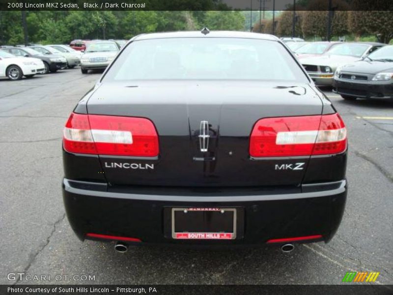 Black / Dark Charcoal 2008 Lincoln MKZ Sedan