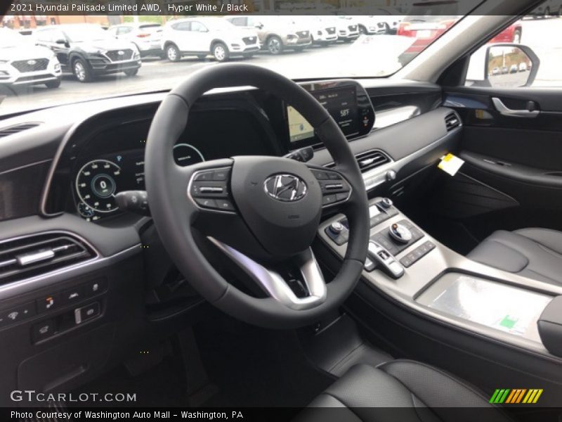 Hyper White / Black 2021 Hyundai Palisade Limited AWD