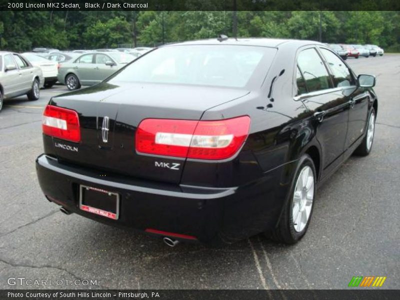 Black / Dark Charcoal 2008 Lincoln MKZ Sedan