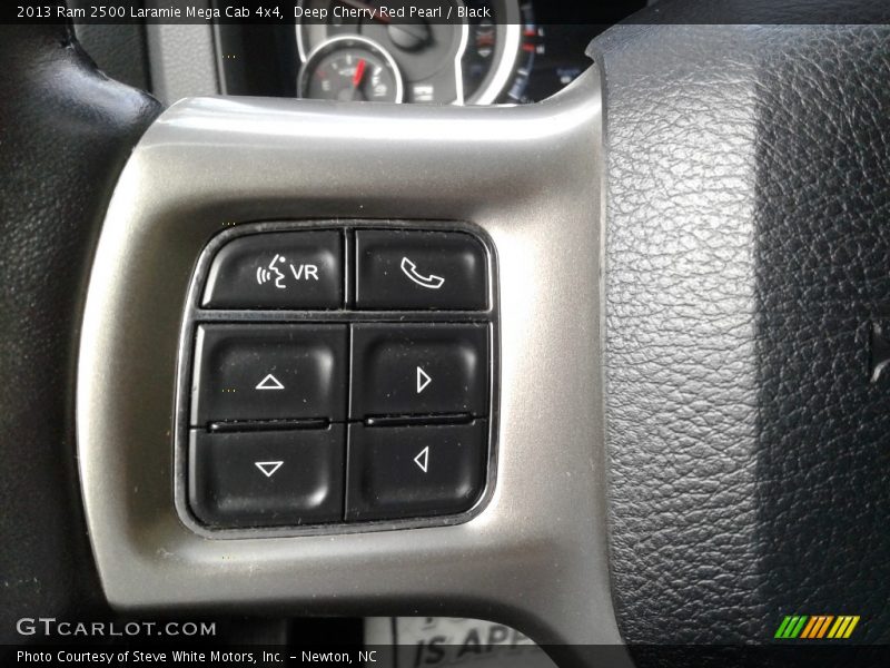 Deep Cherry Red Pearl / Black 2013 Ram 2500 Laramie Mega Cab 4x4