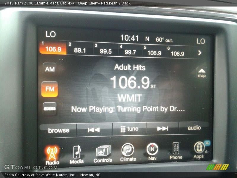 Deep Cherry Red Pearl / Black 2013 Ram 2500 Laramie Mega Cab 4x4