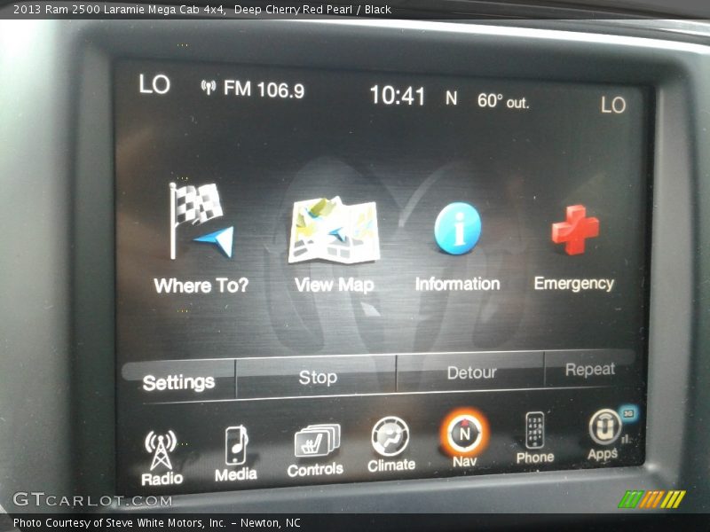 Deep Cherry Red Pearl / Black 2013 Ram 2500 Laramie Mega Cab 4x4