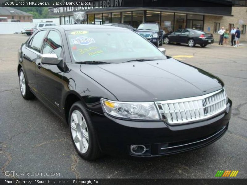 Black / Dark Charcoal 2008 Lincoln MKZ Sedan