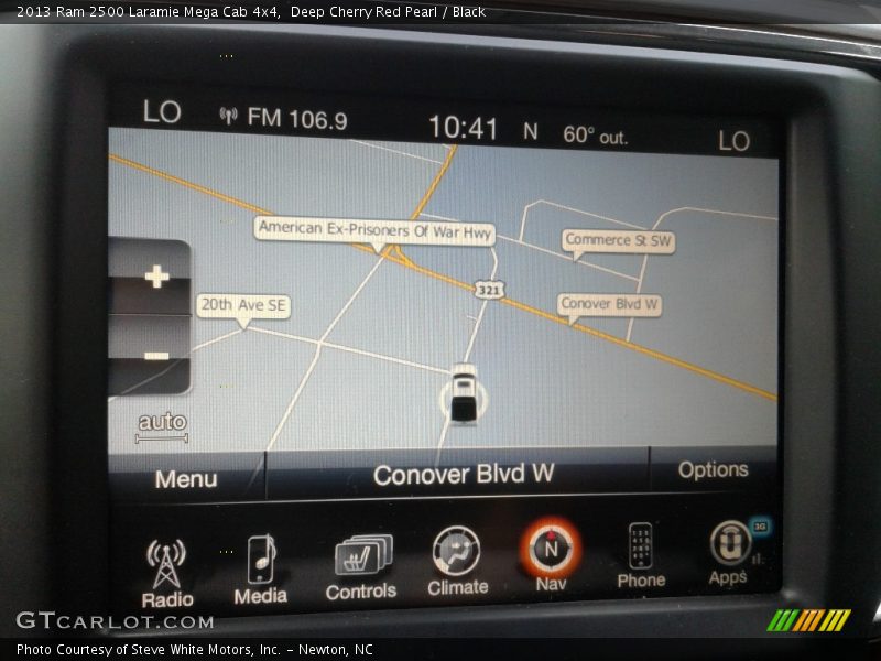 Deep Cherry Red Pearl / Black 2013 Ram 2500 Laramie Mega Cab 4x4