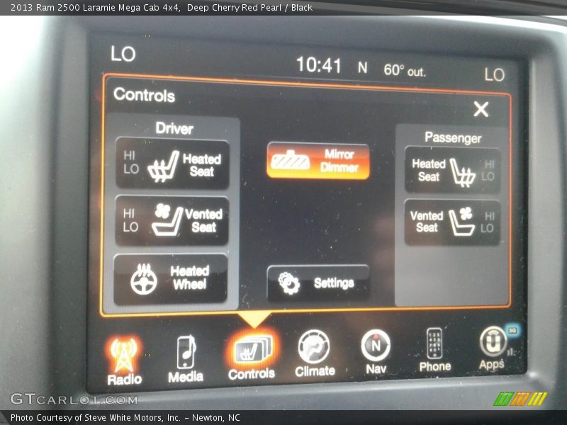 Deep Cherry Red Pearl / Black 2013 Ram 2500 Laramie Mega Cab 4x4