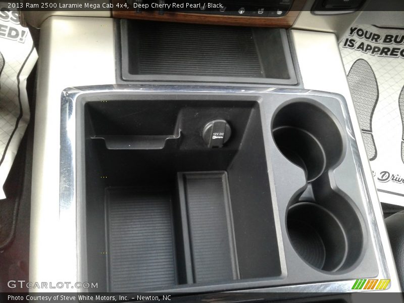 Deep Cherry Red Pearl / Black 2013 Ram 2500 Laramie Mega Cab 4x4