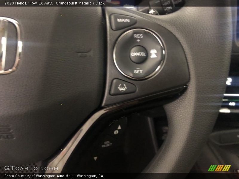Orangeburst Metallic / Black 2020 Honda HR-V EX AWD