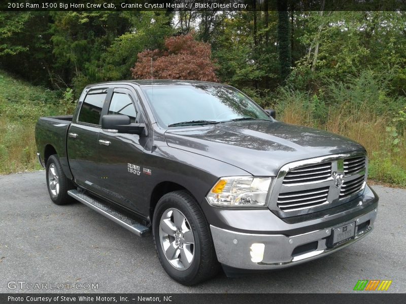 Front 3/4 View of 2016 1500 Big Horn Crew Cab