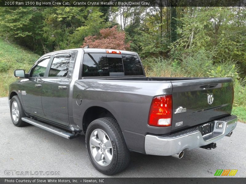  2016 1500 Big Horn Crew Cab Granite Crystal Metallic