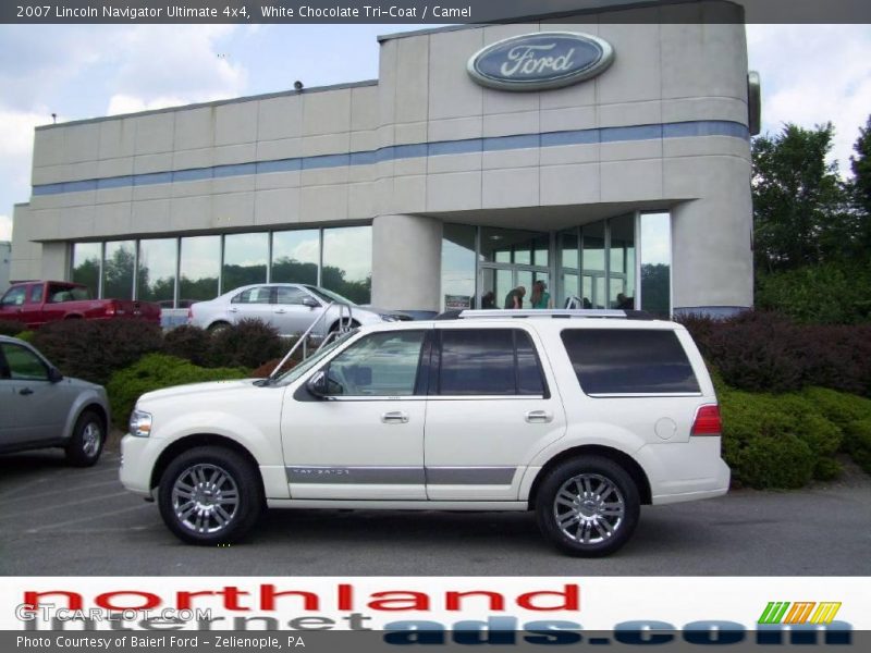 White Chocolate Tri-Coat / Camel 2007 Lincoln Navigator Ultimate 4x4