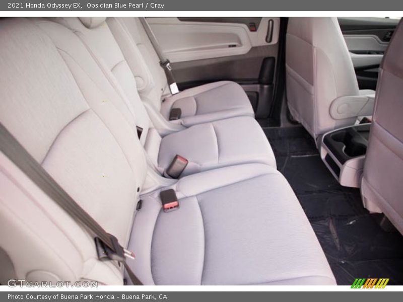 Obsidian Blue Pearl / Gray 2021 Honda Odyssey EX