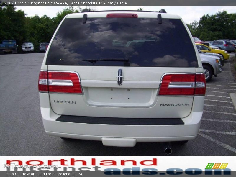 White Chocolate Tri-Coat / Camel 2007 Lincoln Navigator Ultimate 4x4