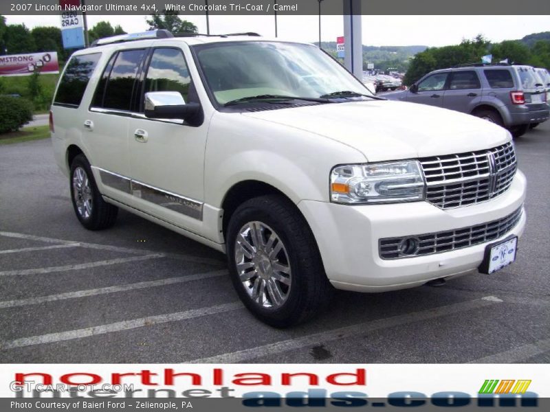 White Chocolate Tri-Coat / Camel 2007 Lincoln Navigator Ultimate 4x4