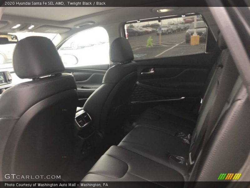 Twilight Black / Black 2020 Hyundai Santa Fe SEL AWD
