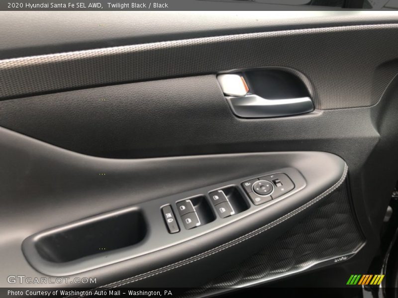 Twilight Black / Black 2020 Hyundai Santa Fe SEL AWD