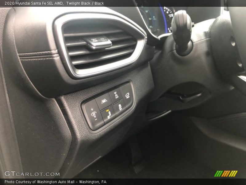 Twilight Black / Black 2020 Hyundai Santa Fe SEL AWD