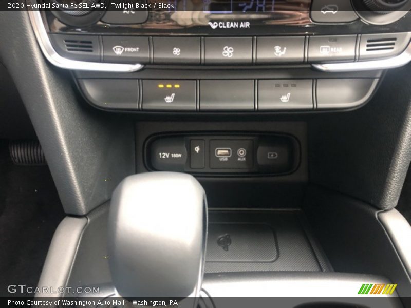Twilight Black / Black 2020 Hyundai Santa Fe SEL AWD