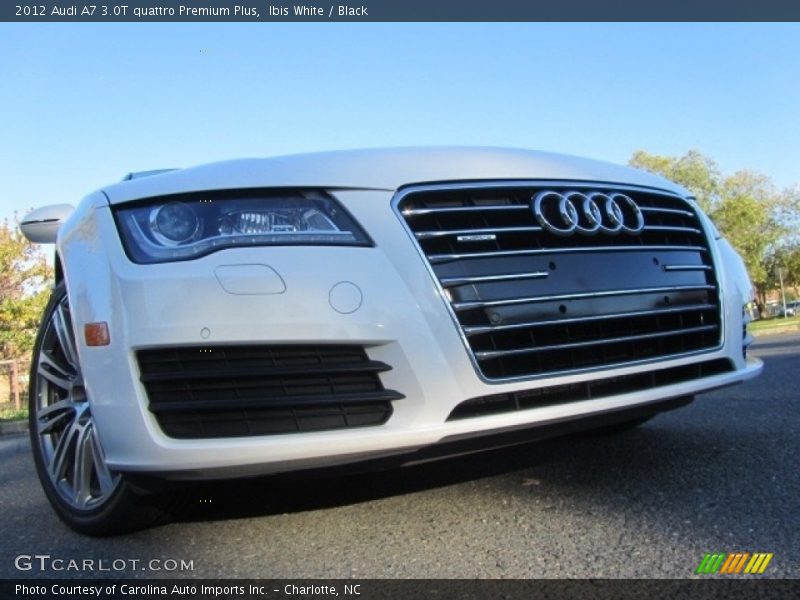 Ibis White / Black 2012 Audi A7 3.0T quattro Premium Plus