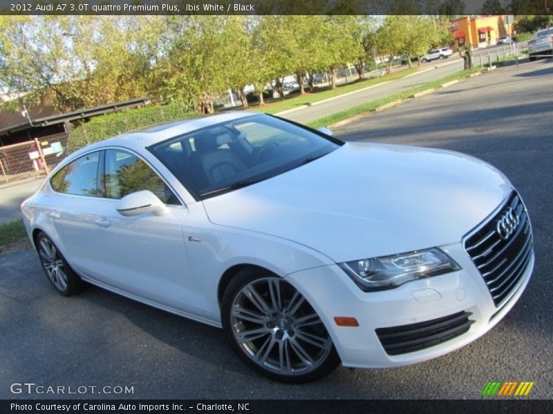 Ibis White / Black 2012 Audi A7 3.0T quattro Premium Plus