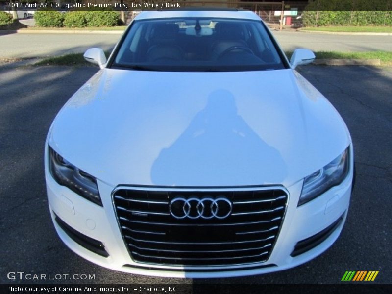Ibis White / Black 2012 Audi A7 3.0T quattro Premium Plus