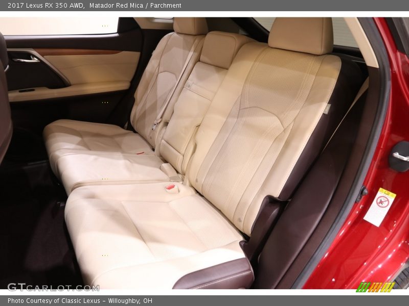 Matador Red Mica / Parchment 2017 Lexus RX 350 AWD