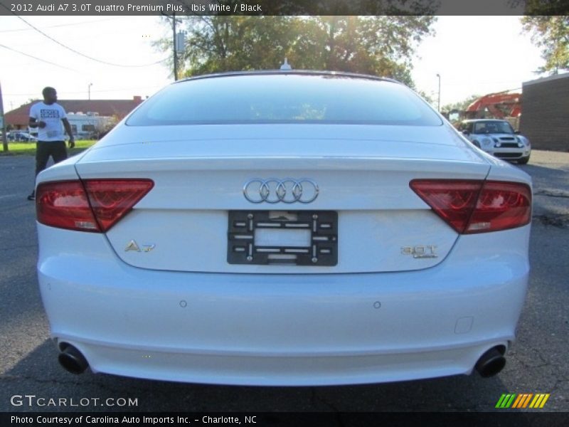 Ibis White / Black 2012 Audi A7 3.0T quattro Premium Plus