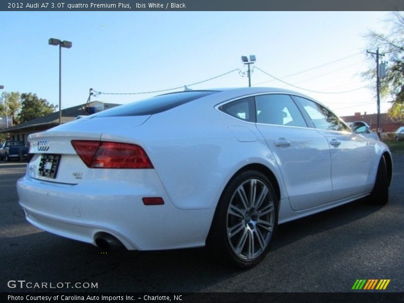 Ibis White / Black 2012 Audi A7 3.0T quattro Premium Plus