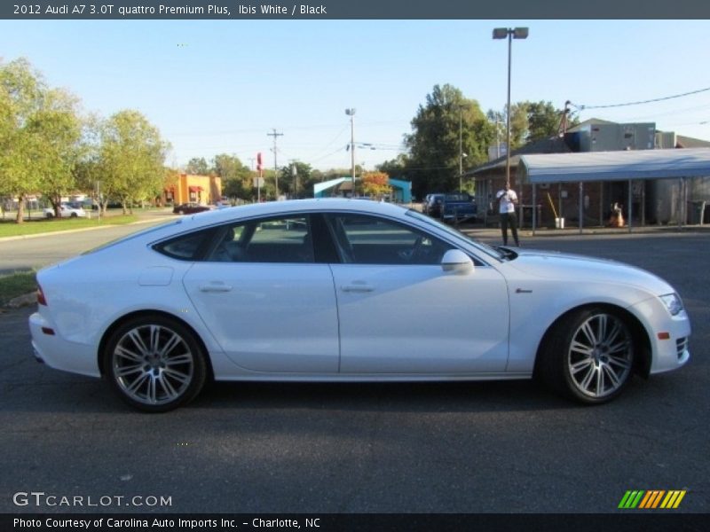 Ibis White / Black 2012 Audi A7 3.0T quattro Premium Plus
