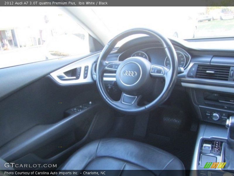 Ibis White / Black 2012 Audi A7 3.0T quattro Premium Plus