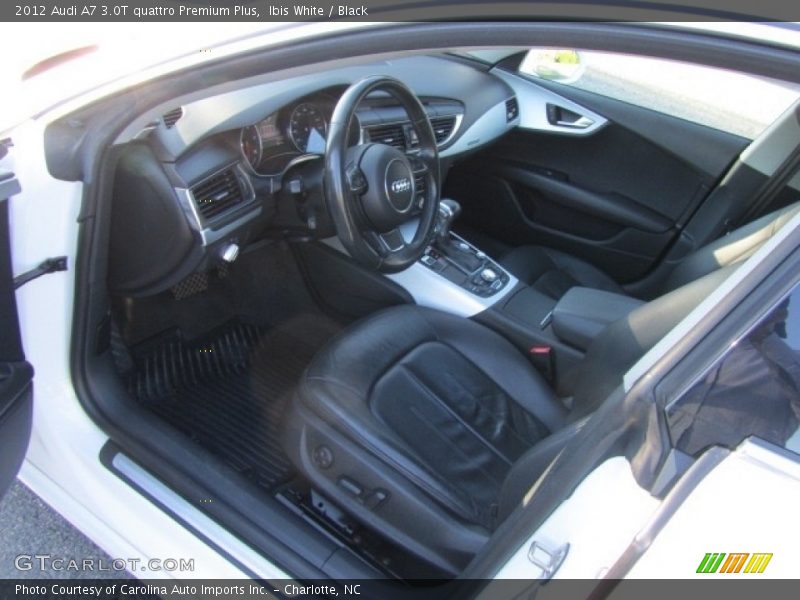 Ibis White / Black 2012 Audi A7 3.0T quattro Premium Plus
