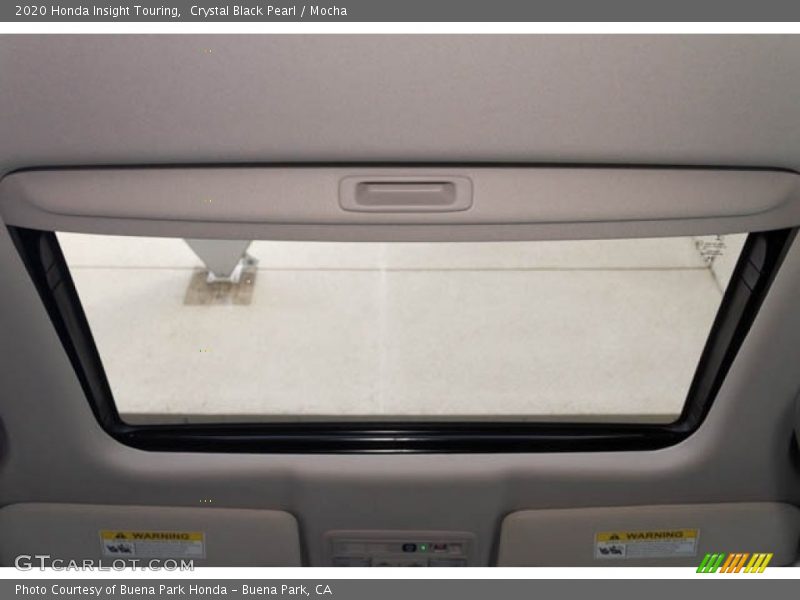 Crystal Black Pearl / Mocha 2020 Honda Insight Touring