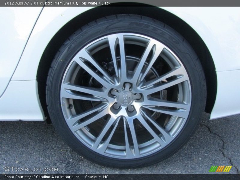 Ibis White / Black 2012 Audi A7 3.0T quattro Premium Plus