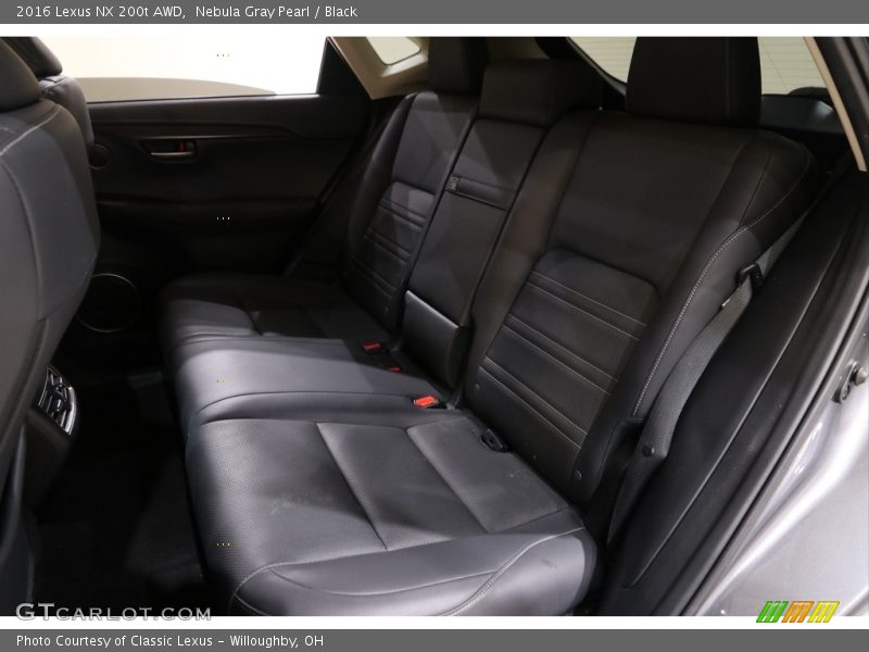 Nebula Gray Pearl / Black 2016 Lexus NX 200t AWD