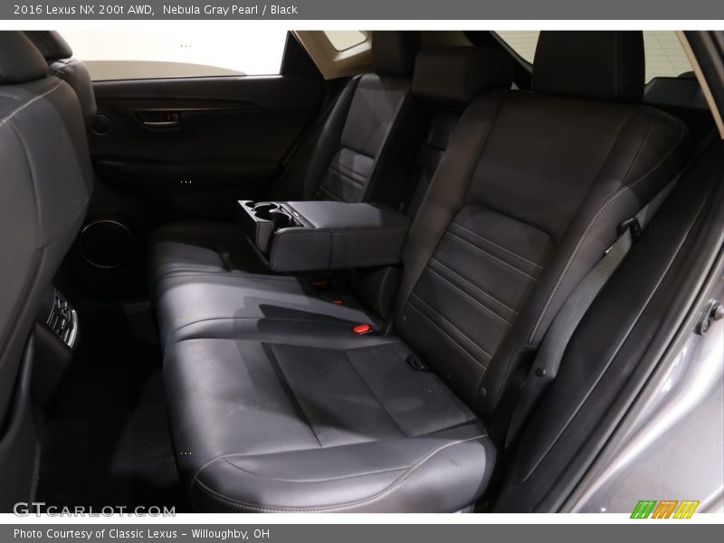 Nebula Gray Pearl / Black 2016 Lexus NX 200t AWD