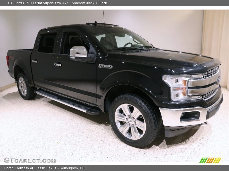 Shadow Black / Black 2018 Ford F150 Lariat SuperCrew 4x4