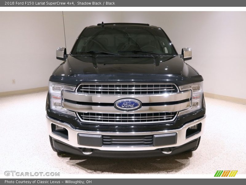 Shadow Black / Black 2018 Ford F150 Lariat SuperCrew 4x4